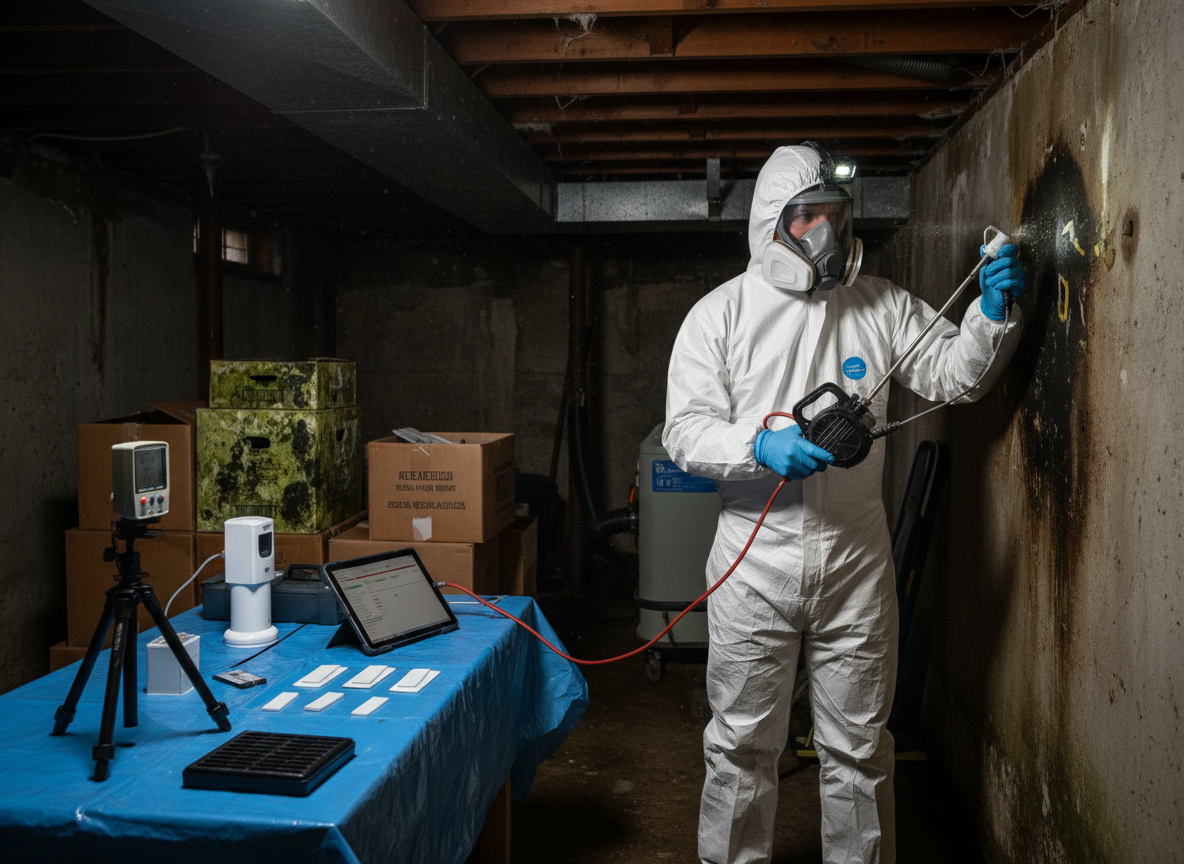 Mold Spore Testing in Patton, CA