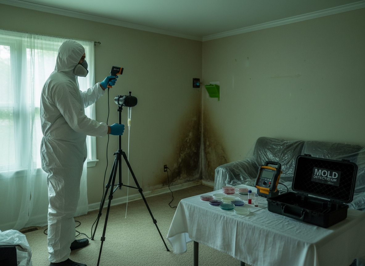 Same Day Mold Testing in Patton, CA